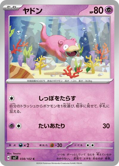 Slowpoke #38 Stellar Miracle (Japanese)