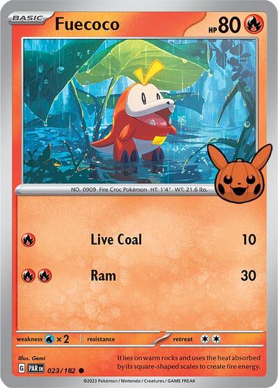 Fuecoco #23 Trick or Trade BOOster Bundle 2024