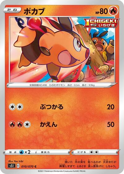 Tepig #10 Single Strike Master (Japanese)