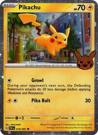 Pikachu #18 Trick or Trade BOOster Bundle 2024
