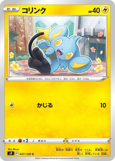 Shinx #37 Star Birth (Japanese)