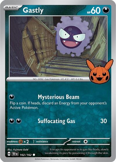 Gastly #102 Trick or Trade BOOster Bundle 2024