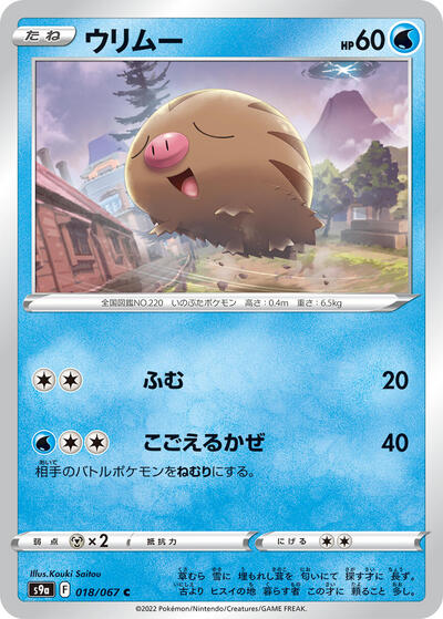 Swinub #18 Battle Region (Japanese)