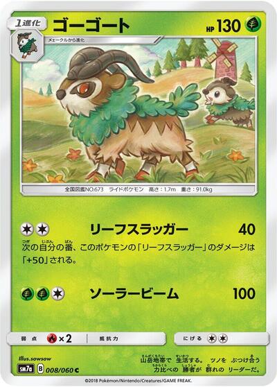 Gogoat #8 Thunderclap Spark (Japanese)
