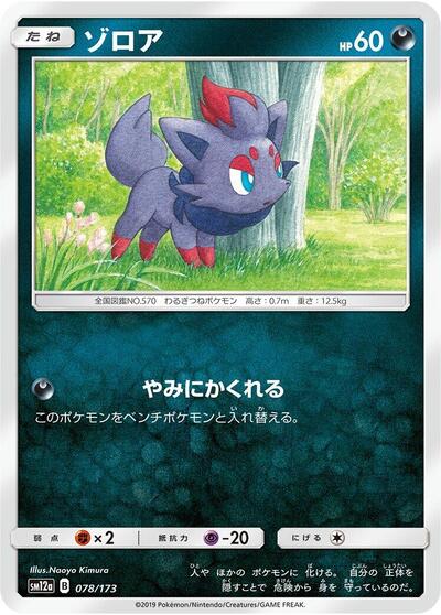 Zorua #78 TAG TEAM GX: Tag All Stars (Japanese)