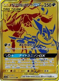 Greninja & Zoroark GX #223 TAG TEAM GX: Tag All Stars (Japanese)