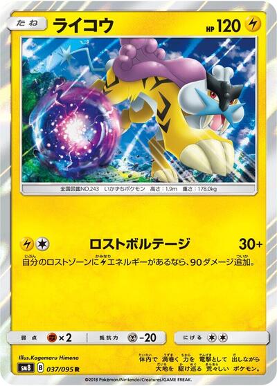 Raikou #37 Super-Burst Impact (Japanese)