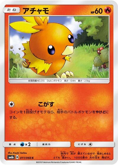 Torchic #11 Champion Road (Japanese)