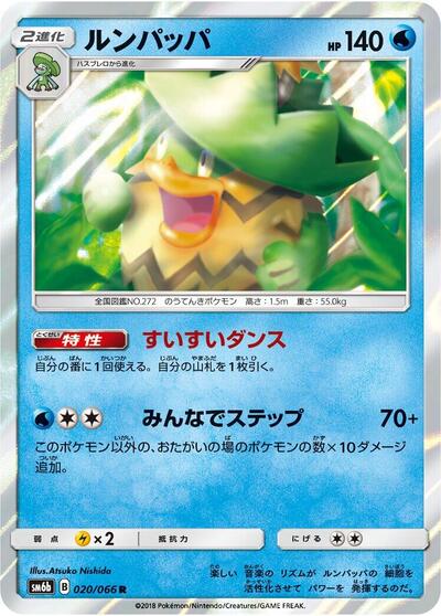 Ludicolo #20 Champion Road (Japanese)