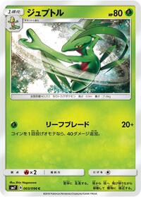 Grovyle #3 Sky-Splitting Charisma (Japanese)