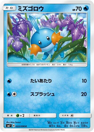 Mudkip #22 Sky-Splitting Charisma (Japanese)