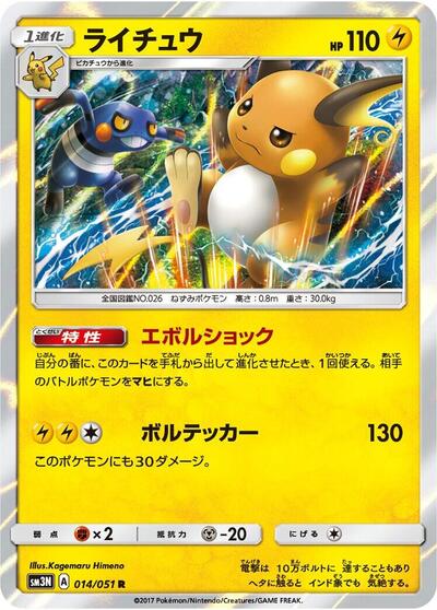 Raichu #14 Darkness that Consumes Light (Japanese)