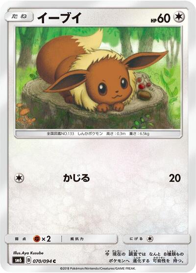 Eevee Forbidden Light (Japanese)