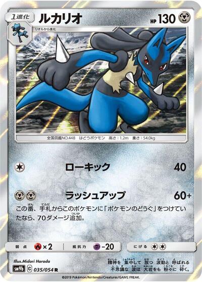 Lucario #35 Full Metal Wall (Japanese)