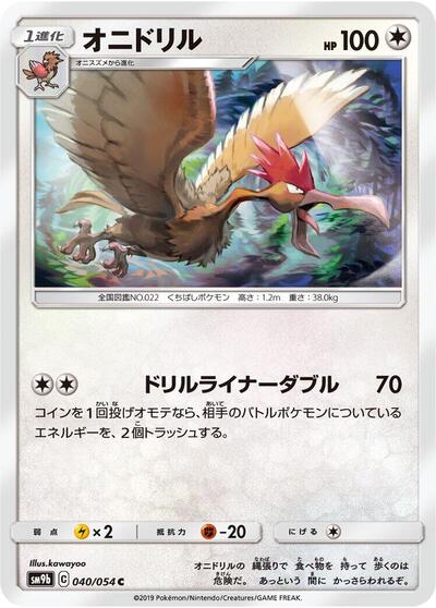 Fearow #40 Full Metal Wall (Japanese)