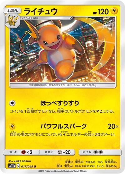 Raichu #17 Dream League (Japanese)