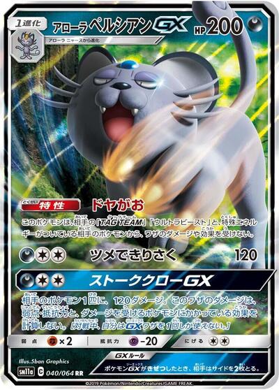 Alolan Persian GX Remix Bout (Japanese) #40