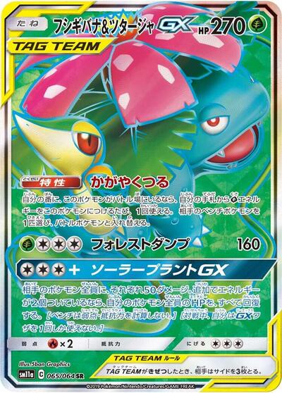 Venusaur & Snivy GX #65 Remix Bout (Japanese)