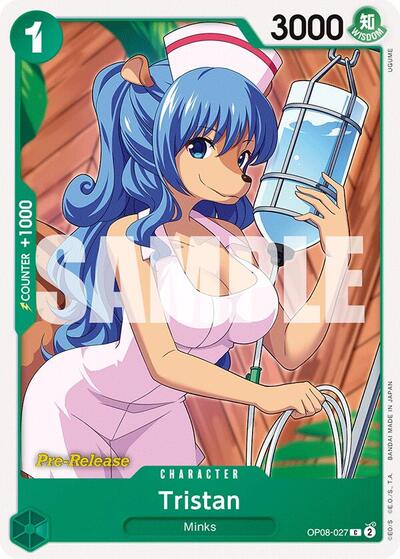 Tristan #OP08-027 Two Legends Pre-Release Cards