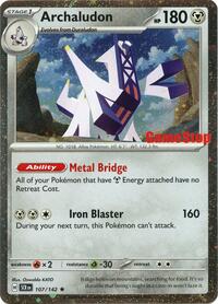 Archaludon (Cosmos Holo) #107 Miscellaneous Cards & Products