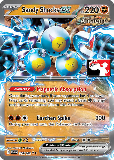 Sandy Shocks ex #108 Prize Pack Series Cards