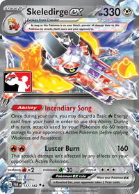 Skeledirge ex #137 Prize Pack Series Cards