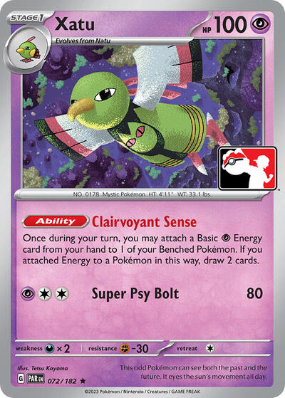 Xatu #72 Prize Pack Series Cards