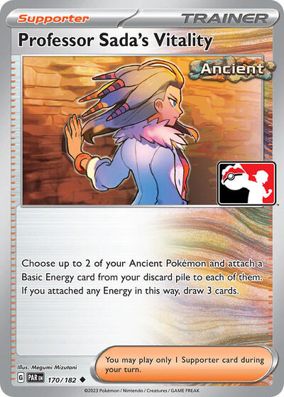 Professor Sada's Vitality #170 Prize Pack Series Cards