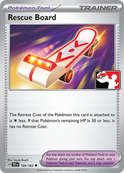 Rescue Board #159 Prize Pack Series Cards