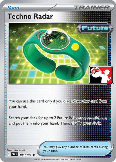 Techno Radar #180 Prize Pack Series Cards