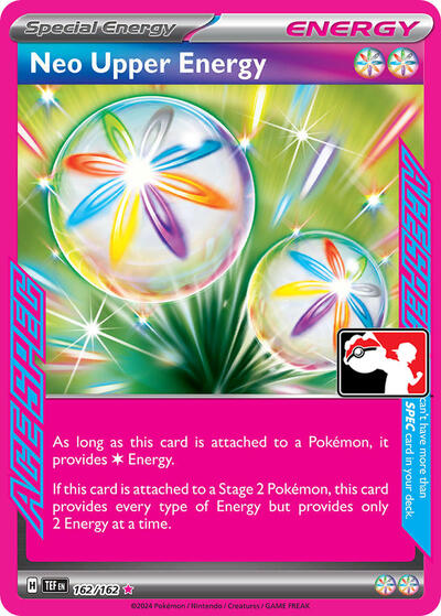 Neo Upper Energy #162 Prize Pack Series Cards