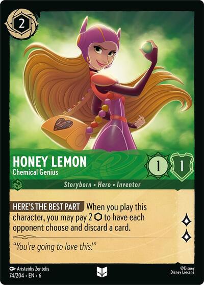 Honey Lemon - Chemical Genius #74 Azurite Sea