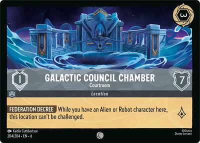 Galactic Council Chamber - Courtroom #204 Azurite Sea