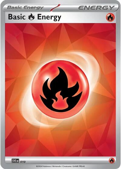 Basic Fire Energy #10 Scarlet & Violet Energies
