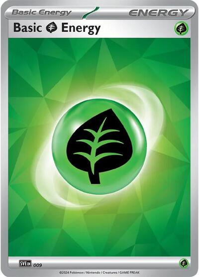 Basic Grass Energy #9 Scarlet & Violet Energies