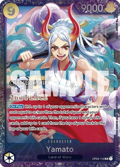 Yamato (Championship 2024 Finals 2nd Place) #OP04-112 One Piece Promotion Cards