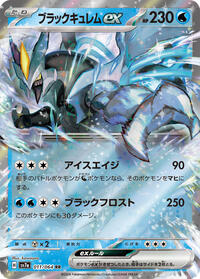 Black Kyurem ex #11 Paradise Dragona (Japanese)