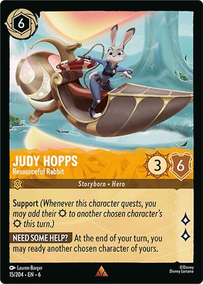Judy Hopps - Resourceful Rabbit #15 Azurite Sea