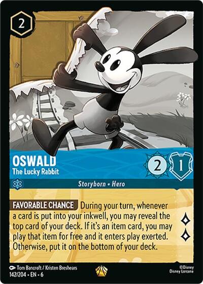 Oswald - The Lucky Rabbit #142 Azurite Sea