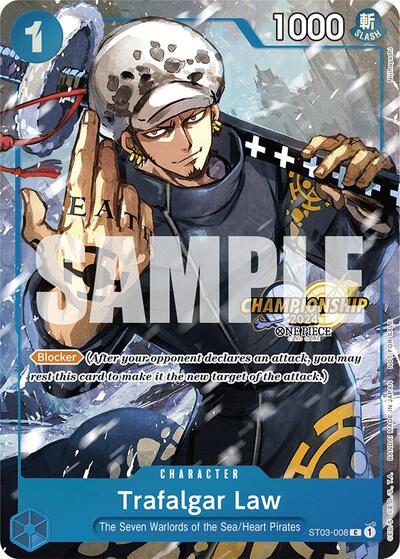 Trafalgar Law - ST03-008 (CS 2024 Event Pack) #ST03-008 One Piece Promotion Cards