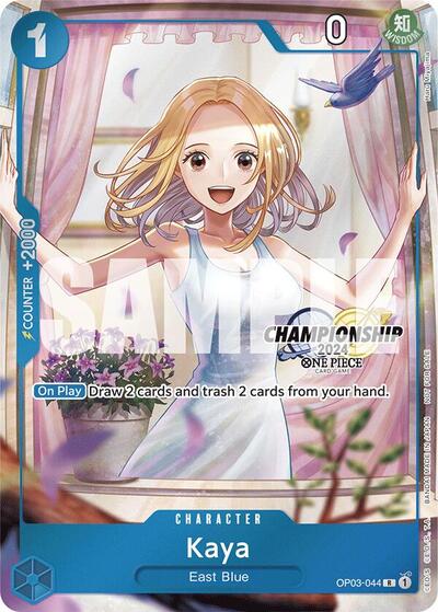 Kaya (CS 2024 Celebration Pack) #OP03-044 One Piece Promotion Cards