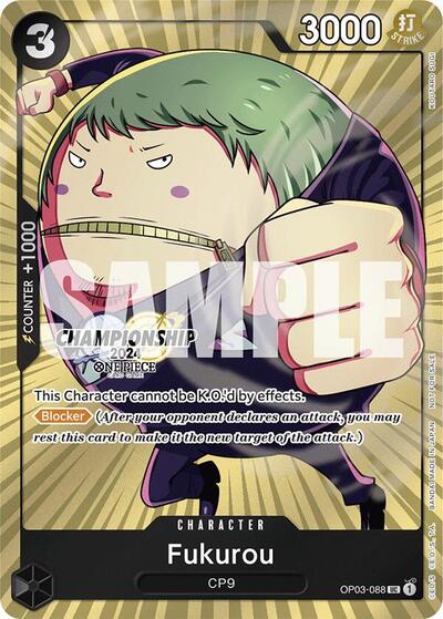 Fukurou (CS 2024 Celebration Pack) #OP03-088 One Piece Promotion Cards