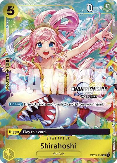 Shirahoshi (CS 2024 Celebration Pack) #OP03-116 One Piece Promotion Cards