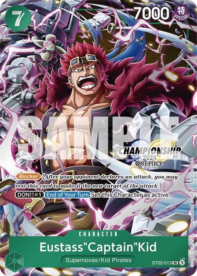 Eustass"Captain"Kid (CS 2024 Celebration Pack) #ST02-013 One Piece Promotion Cards