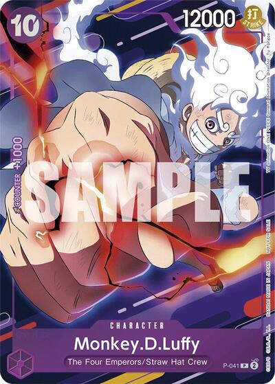 Monkey.D.Luffy (CS 2024 Participation) #P-041 One Piece Promotion Cards