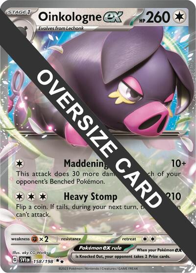 Oinkologne ex #158 Jumbo Cards