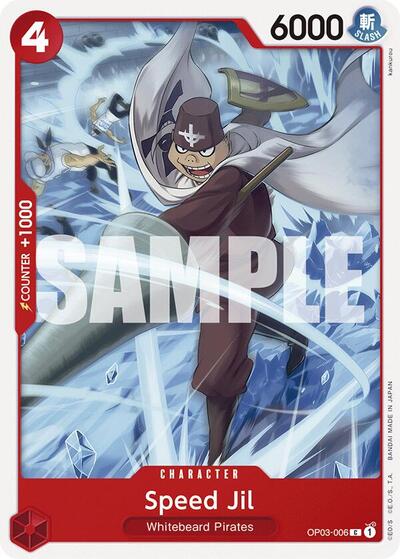 Speed Jil #OP03-006 Starter Deck 15: RED Edward.Newgate