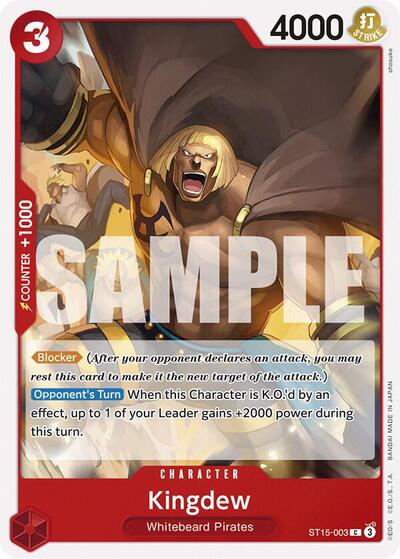 Kingdew #ST15-003 Starter Deck 15: RED Edward.Newgate