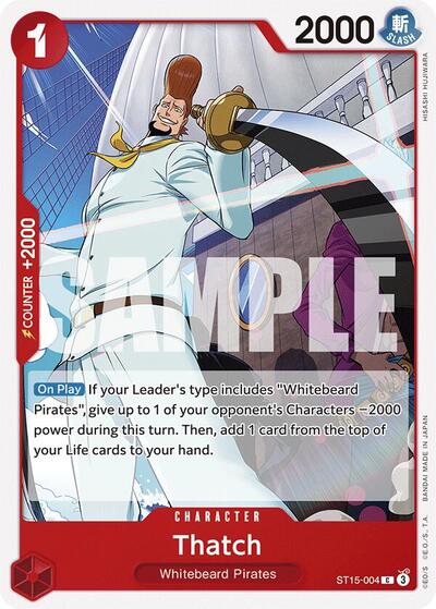 Thatch #ST15-004 Starter Deck 15: RED Edward.Newgate