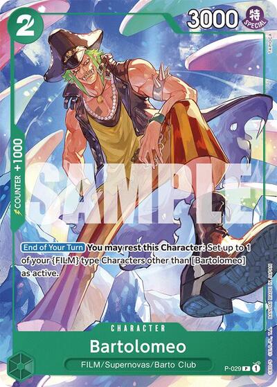 Bartolomeo #P-029 Starter Deck 16: GREEN Uta